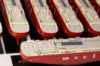 customized model of 180m Vehicles Carrier (RoRo ship)